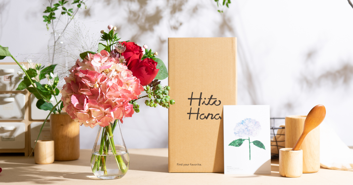 HitoHana,ひとはな,花,フラワーアレンジメント,定期便